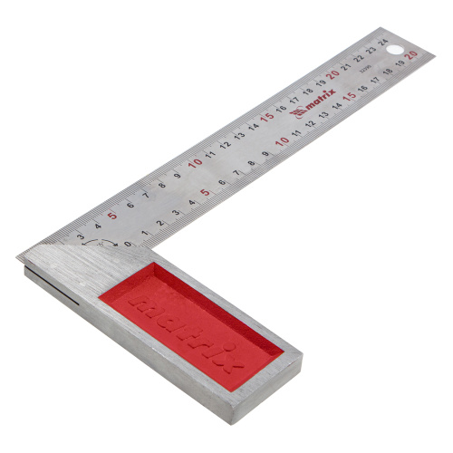 Угольник стальной, 250 мм, градуировка Matrix по ценам производителя в Москве с доставкой по всей России