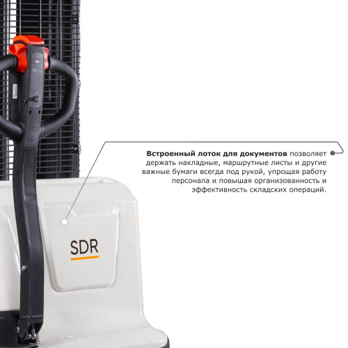 Самоходный электроштабелер PROLIFT M2 SDR 1016 li-ion по ценам производителя в Москве с доставкой по всей России