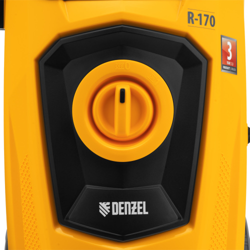 Моечная машина высокого давления R-170, 2000 Вт, 170 бар, 360 л/ч, колесная Denzel по ценам производителя в Москве с доставкой по всей России