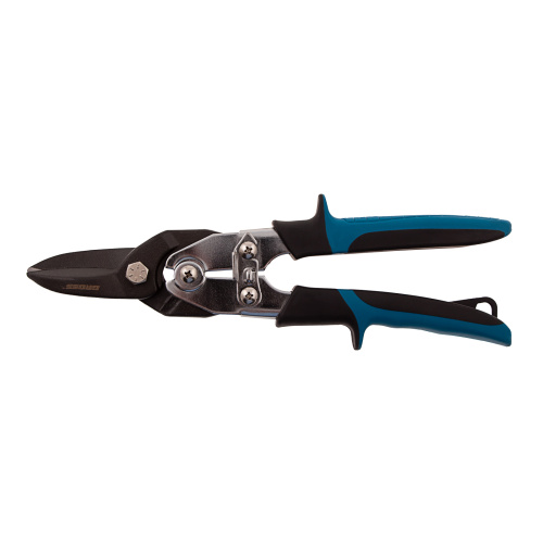 Ножницы по металлу"Piranha"усиленные, 255 мм, прямой рез, сталь СrMo, двухкомпонентные рукоятки Gross по ценам производителя в Москве с доставкой по всей России