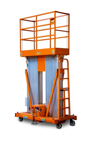 Подъемник мачтовый аккумуляторный 200 кг, 6/8 м, 24/80 В/Ач TOR GTWY6-200S DC 2-мачтовый по ценам производителя в Москве с доставкой по всей России