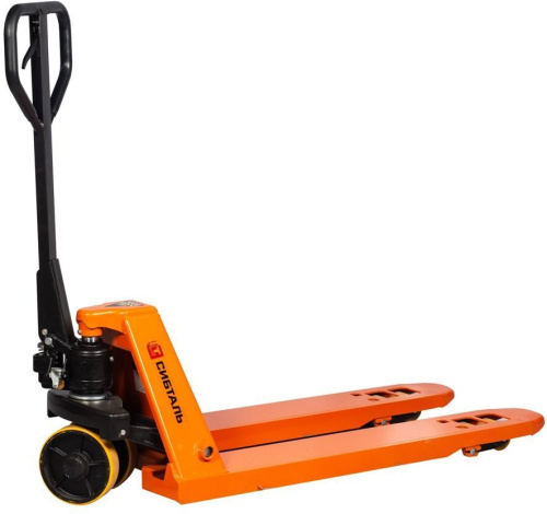 Гидравлическая тележка (рокла) ACR, 5 т, Вилы: 1150 Х 550, СибТаль, полиуретановые колеса по ценам производителя в Москве с доставкой по всей России