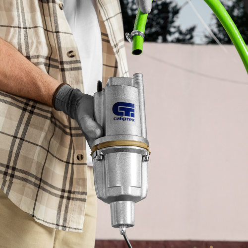 Вибрационный насос СВН300Н-10, нижний забор, 300 Вт, напор 75 м, 1200 л/ч, кабель 10 м Сибртех по ценам производителя в Москве с доставкой по всей России