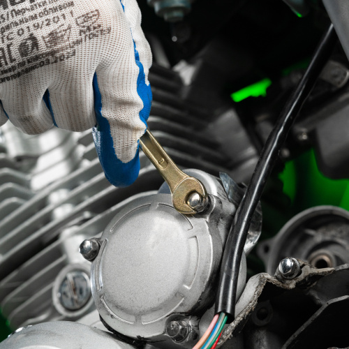 Набор ключей рожковых 6-17 мм, 6 шт, желтый цинк Сибртех по ценам производителя в Москве с доставкой по всей России