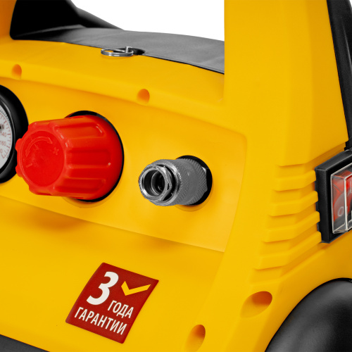 Компрессор воздушный безмасляный РС 1/6-180,1, 1 кВт, 180 л/мин, 6 л Denzel по ценам производителя в Москве с доставкой по всей России