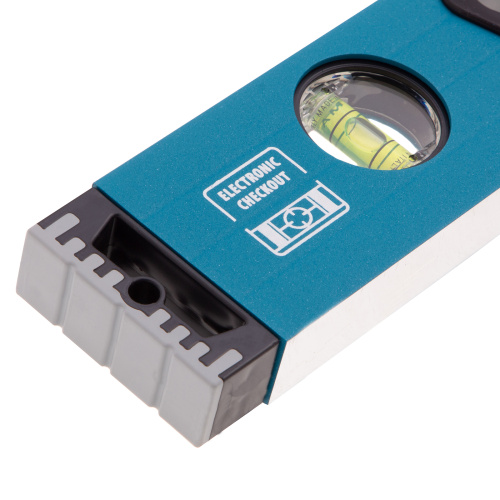 Уровень алюминиевый, 600 мм, усиленный с ударопрочными заглушками, рукоятки, 3 глазка Gross по ценам производителя в Москве с доставкой по всей России