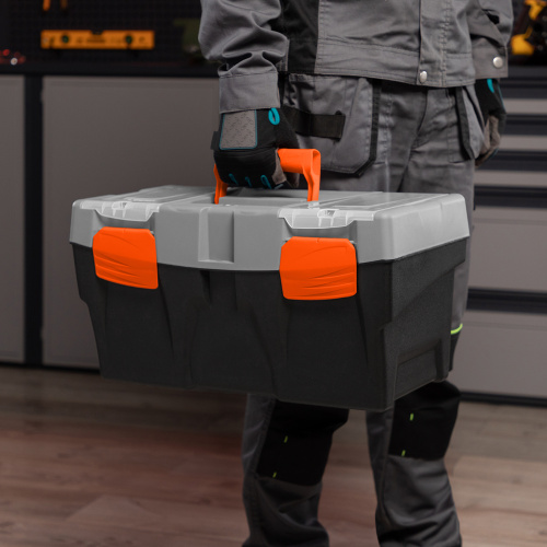 Ящик для инструмента 20", 500 х 260 х 260 мм, пластик Stels по ценам производителя в Москве с доставкой по всей России