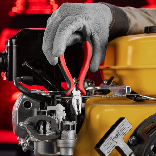 Плоскогубцы Mini, 130 мм, никелированные, авторазжим, двухкомпонентные рукоятки Matrix по ценам производителя в Москве с доставкой по всей России