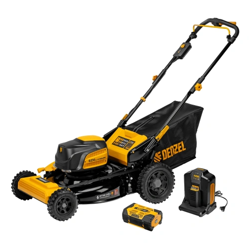 Газонокосилка аккумуляторная бесщет., RLMS560-62, привод, 560 мм, Li-ion, 62В Denzel по ценам производителя в Москве с доставкой по всей России