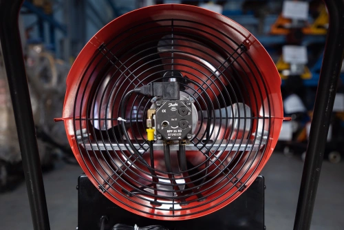 Пушка тепловая дизельная прямого нагрева 110 кВт TOR BJD-110 по ценам производителя в Москве с доставкой по всей России