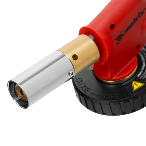 Профессиональная горелка на бутановый баллон, пьезоподжиг, расширенное сопло Matrix по ценам производителя в Москве с доставкой по всей России