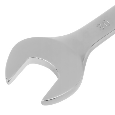 Ключ комбинированный, 30 мм, CrV, полированный хром Matrix по ценам производителя в Москве с доставкой по всей России