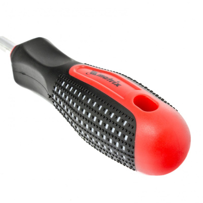 Отвертка Fusion, SL8 х 250 мм, CrV, трехкомпонентная рукоятка "Anti slip" Matrix по ценам производителя в Москве с доставкой по всей России