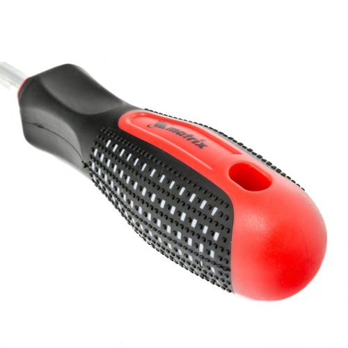 Отвертка Fusion, SL8 х 250 мм, CrV, трехкомпонентная рукоятка "Anti slip" Matrix по ценам производителя в Москве с доставкой по всей России