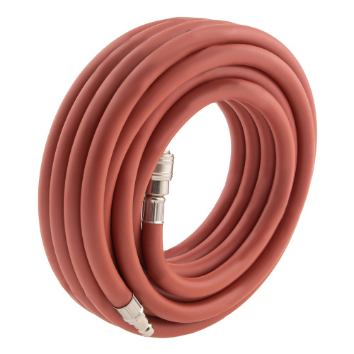 Шланг пневматический резиновый, 10 x 16 мм, 24 бар, армированный, быстросъемное соединение, 10 м Stels по ценам производителя в Москве с доставкой по всей России