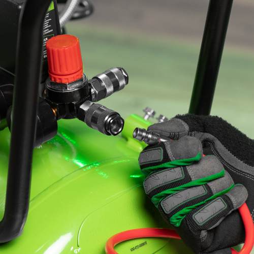 Компрессор безмаслянный малошумный МБ 2250/100, 2250 Вт, 100л, 400 л/мин Сибртех по ценам производителя в Москве с доставкой по всей России