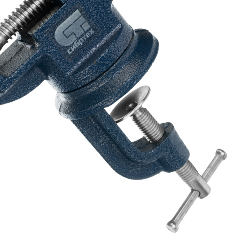 Тиски слесарные, настольные, поворотные, ширина рабочих губок 50 мм, наковальня Сибртех по ценам производителя в Москве с доставкой по всей России