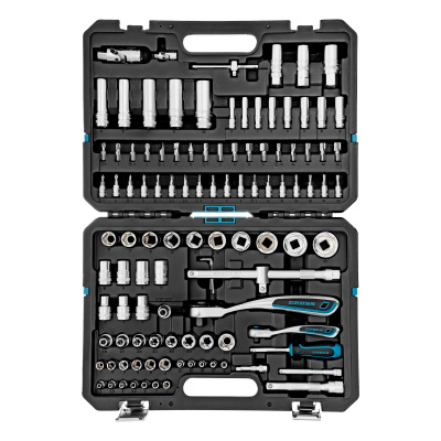 Набор инструментов, 1/4", 1/2", CrV, 120 зубьев, 109 предметов Gross по ценам производителя в Москве с доставкой по всей России