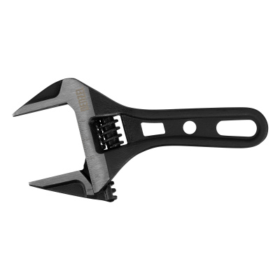 Ключ разводной 135 мм, CrV, кованый, укороченная рукоятка Denzel по ценам производителя в Москве с доставкой по всей России