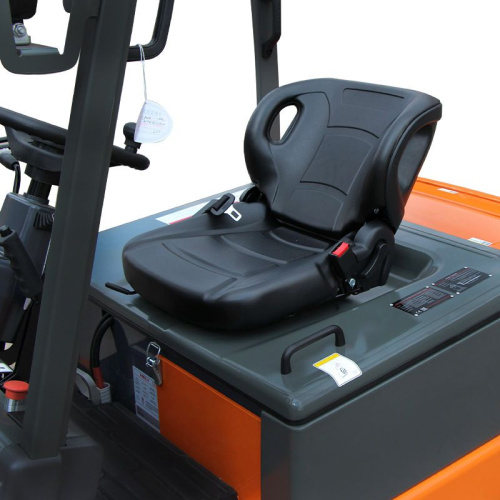 Электрический вилочный погрузчик CPD25-HА2 с тремя линиями гидравлики по ценам производителя в Москве с доставкой по всей России