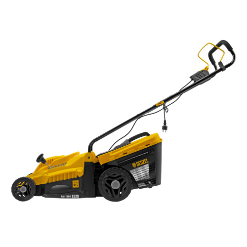 Газонокосилка электрическая GM-1300, 1300 Вт, шир. 32 см, 5 уров., травосб. 35 л Denzel по ценам производителя в Москве с доставкой по всей России