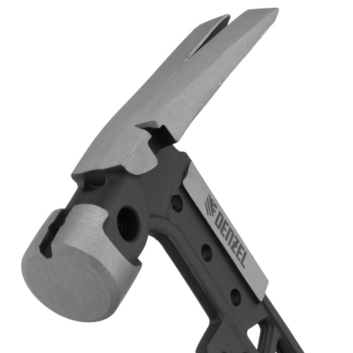 Молоток строительный 450 г, цельнокованый,боек с магнитом, двухкомп. обрезин. рук-ка Denzel по ценам производителя в Москве с доставкой по всей России