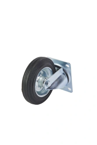 Колесо поворотное усиленное резина SRC 63 160 мм по ценам производителя в Москве с доставкой по всей России