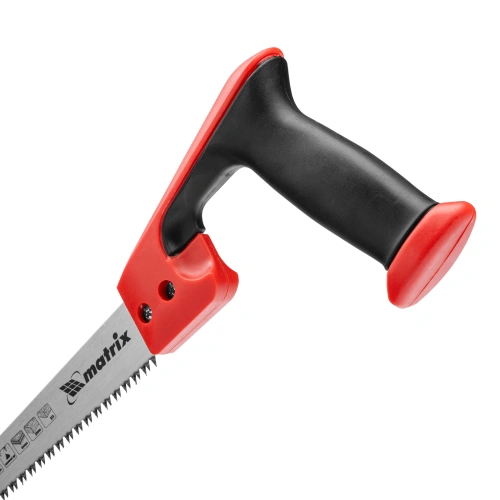 Ножовка по дереву выкружная, 300 мм, каленый зуб, двухкомпонентная рукоятка Matrix по ценам производителя в Москве с доставкой по всей России