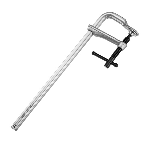 Струбцина F-образная, 80x300мм, кованая Denzel по ценам производителя в Москве с доставкой по всей России