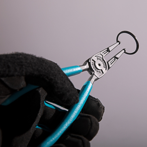 Съемник, 175 мм, для внутренних стопорных колец (19-60 мм) прямые губки (сжим) Gross по ценам производителя в Москве с доставкой по всей России