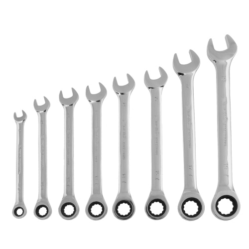 Набор ключей комбинированных, трещеточных 8 шт Matrix по ценам производителя в Москве с доставкой по всей России