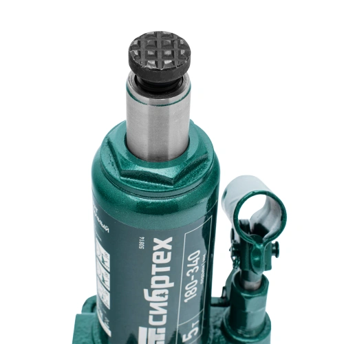 Домкрат гидравлический бутылочный, 5 т, 180-340 мм, в пласт. кейсе Сибртех по ценам производителя в Москве с доставкой по всей России