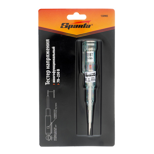 Тестер напряжения 70-250 В  многофункциональный Sparta по ценам производителя в Москве с доставкой по всей России
