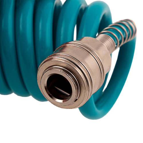 Полиуретановый спиральный шланг профессиональный BASF, 10 м, с быстросъемными соединениями Stels по ценам производителя в Москве с доставкой по всей России