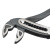 Клещи переставные, обливные рукоятки, 300 мм Denzel по ценам производителя в Москве с доставкой по всей России