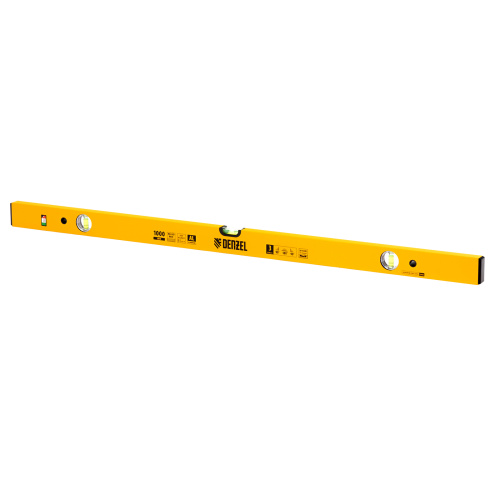 Уровень алюминиевый, 1500 мм, фрезерованный, 3 глазка Denzel по ценам производителя в Москве с доставкой по всей России