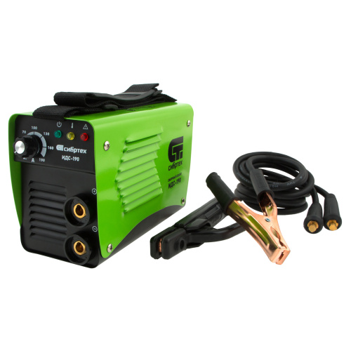 Аппарат инверторный дуговой сварки ИДС-190, 190 А, ПВ 80%, диаметр электрода 1.6-4 мм Сибртех по ценам производителя в Москве с доставкой по всей России