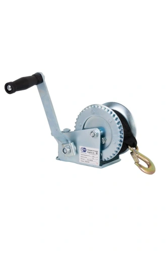 Лебедка ручная барабанная с лентой  0,54т 10 м оцинкованная TOR FD по ценам производителя в Москве с доставкой по всей России