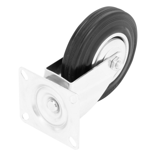 Колесо поворотное D 160 мм, крепление  платформенное Сибртех по ценам производителя в Москве с доставкой по всей России