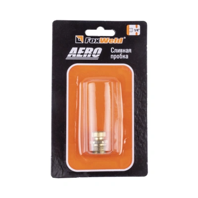 Сливная пробка - внешняя резьба 1/4 AERO по ценам производителя в Москве с доставкой по всей России