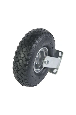 Колесо пневматическое резиновое 260 мм PRF 85 неповоротное на кронштейне по ценам производителя в Москве с доставкой по всей России