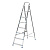 Стремянка, 7 ступеней, стальная, оцинкованная Сибртех по ценам производителя в Москве с доставкой по всей России