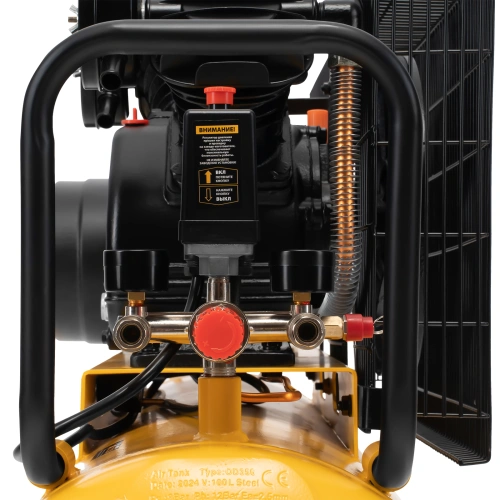 Компрессор воздушный BCV2200/100, ременный привод, 2.2 кВт, 100 литров, 370 л/мин Denzel по ценам производителя в Москве с доставкой по всей России
