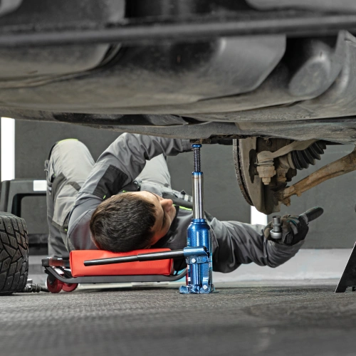 Домкрат гидравлический бутылочный, 4 т, h подъема 188-363 мм Stels по ценам производителя в Москве с доставкой по всей России