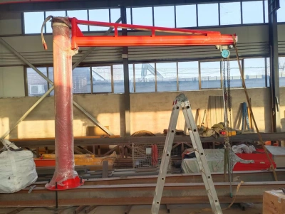 Кран консольный поворотный ручной TOR PSJ35050 500 кг, высота 3 м, стрела 5 м купить в Москве с доставкой по всей России | ProtosMarket.ru