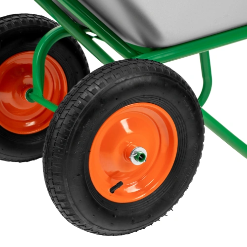 Тачка садово-строительная, 2-х колесная, усиленная, грузоподъемность 320 кг, объем 100 л Palisad по ценам производителя в Москве с доставкой по всей России