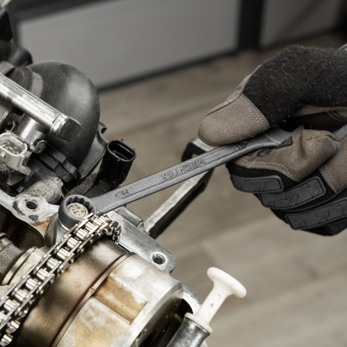 Набор ключей комбинированных, 6 - 32 мм, 22 шт., CrV, фосфатированные Сибртех по ценам производителя в Москве с доставкой по всей России