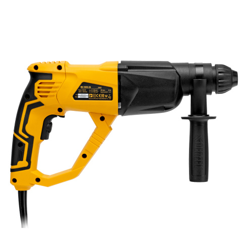 Перфоратор электрический RH-1050-26, SDS-plus, 1050 Вт, 3.2 Дж, 3 плюс 1 режим Denzel по ценам производителя в Москве с доставкой по всей России