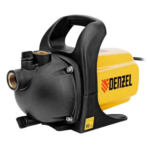 Садовый поверхностный насос GP 600, 600 Вт, 3000 л/ч, подъем 35 м, пластик Denzel по ценам производителя в Москве с доставкой по всей России