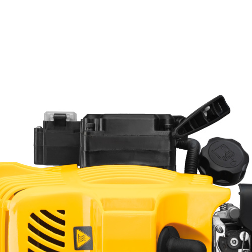 Триммер бензиновый DT-43E, 43 см3, неразъемная штанга, электростартер, состоит из 2 частей Denzel по ценам производителя в Москве с доставкой по всей России